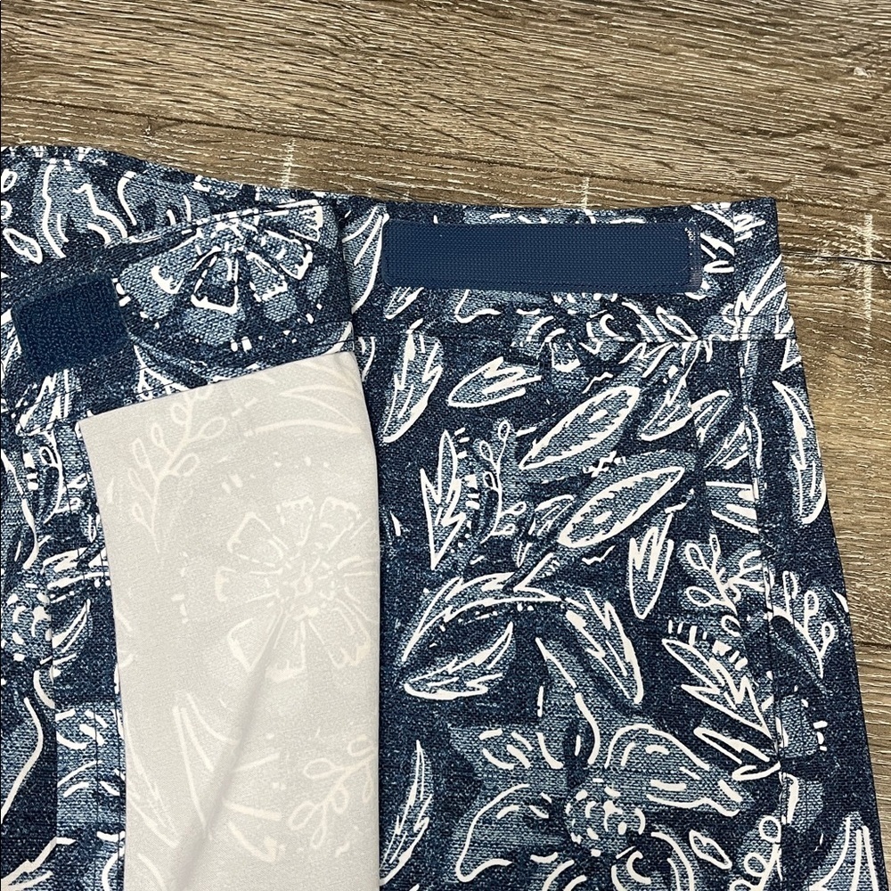 Floral Blue Skirt - Picture 2 of 3